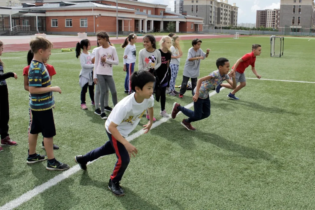 Спортивная площадка QSI International School of Astana