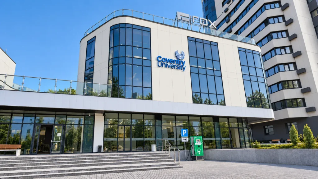 Здание Coventry University Kazakhstan в Алматы