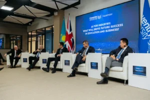 Бизнес-дискуссия в кампусе Coventry в Алматы