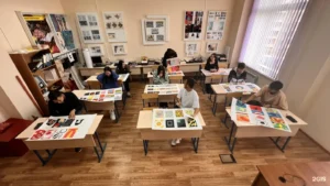 Занятие в учебной аудитории КазУТБ