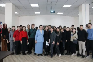 Студенты ПТК на встрече в учебном корпусе