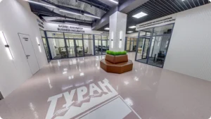 Интерьер университета Туран